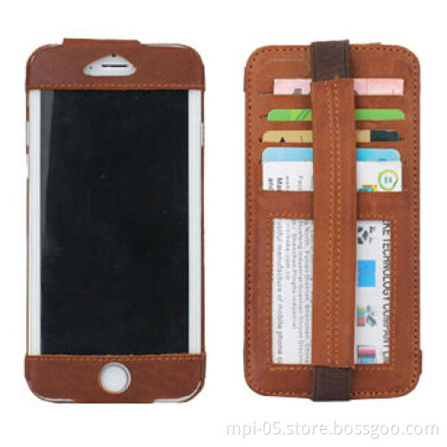 Leather mobile phone cases
